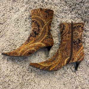 Tapestry Boots